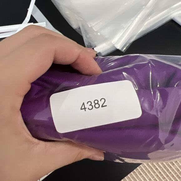 Vintage‎ Obermeyer Ski Pants Women 6* Purple Shiny Iridescent Stirrups Snow 90s - Picture 13 of 13